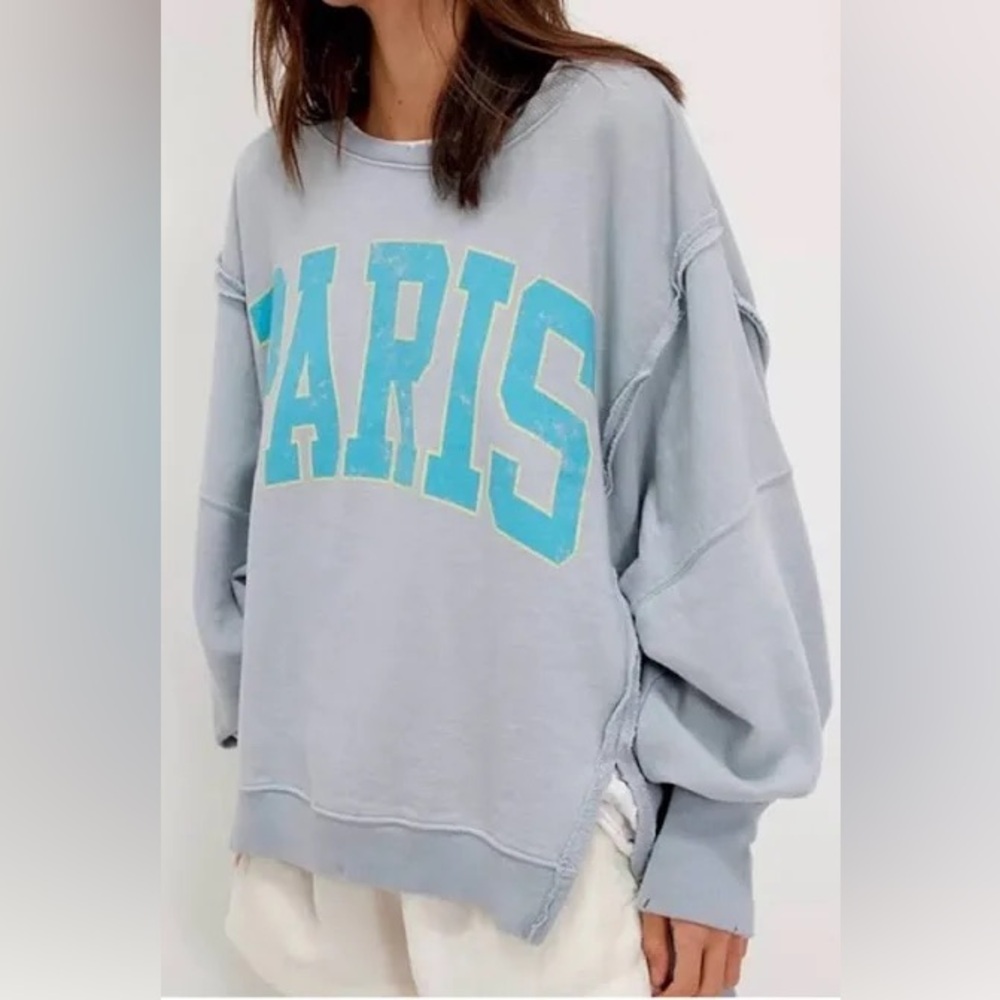 We The Free Paris Camden Sweatshirt Size Small